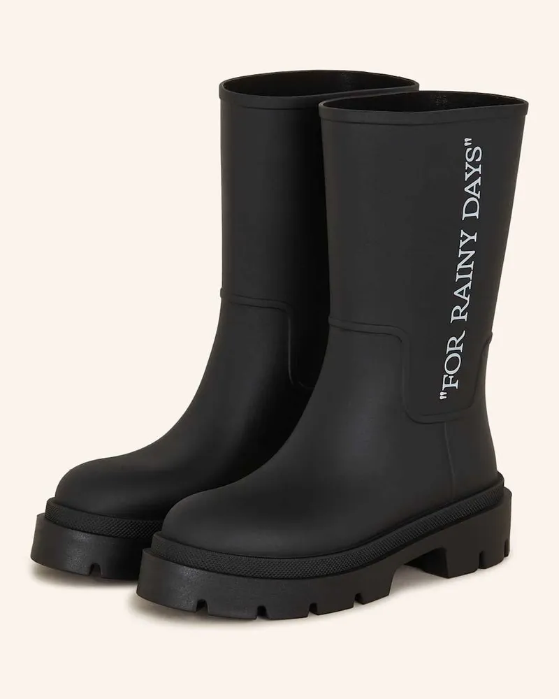 OFF-WHITE Boots - SCHWARZ/ WEISS Schwarz