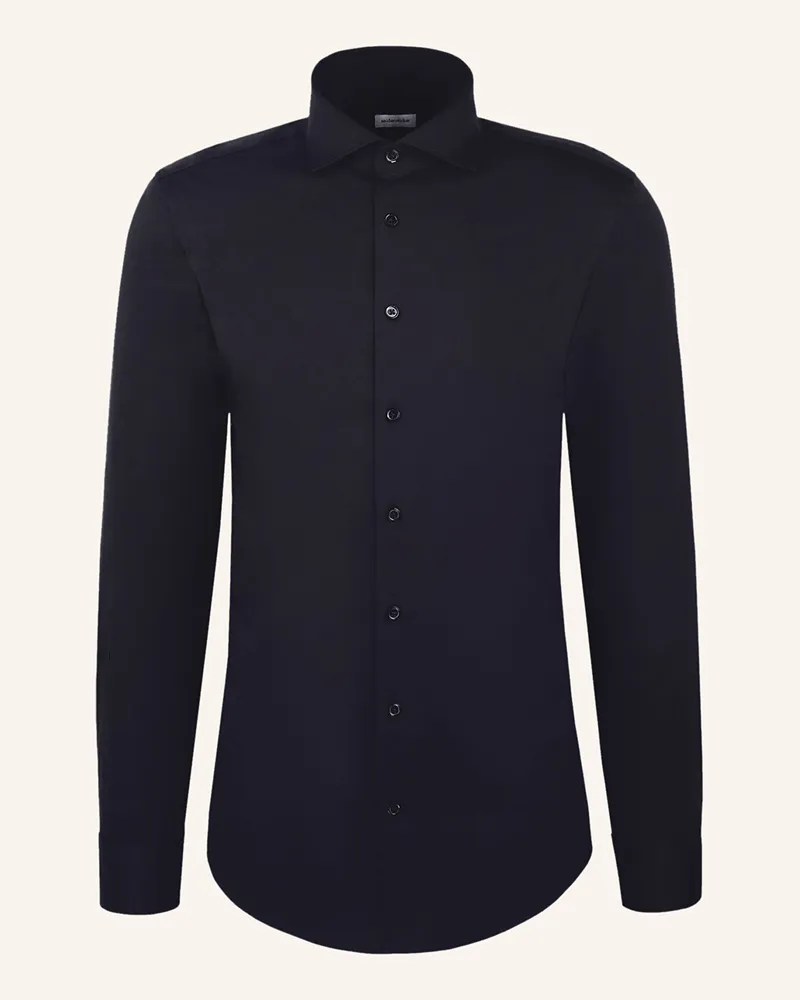 Seidensticker Hemd Shaped Fit Dunkelblau