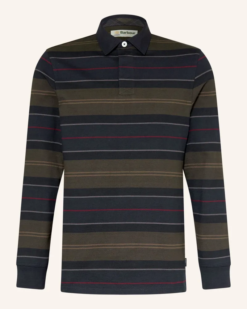 Barbour Rugbyshirt Frith blau Dunkelblau