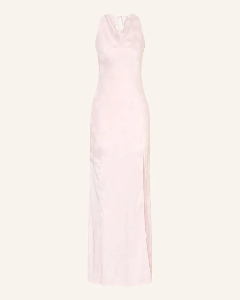 ROTATE Birger Christensen Abendkleid Mit Volants rosa Hellrosa