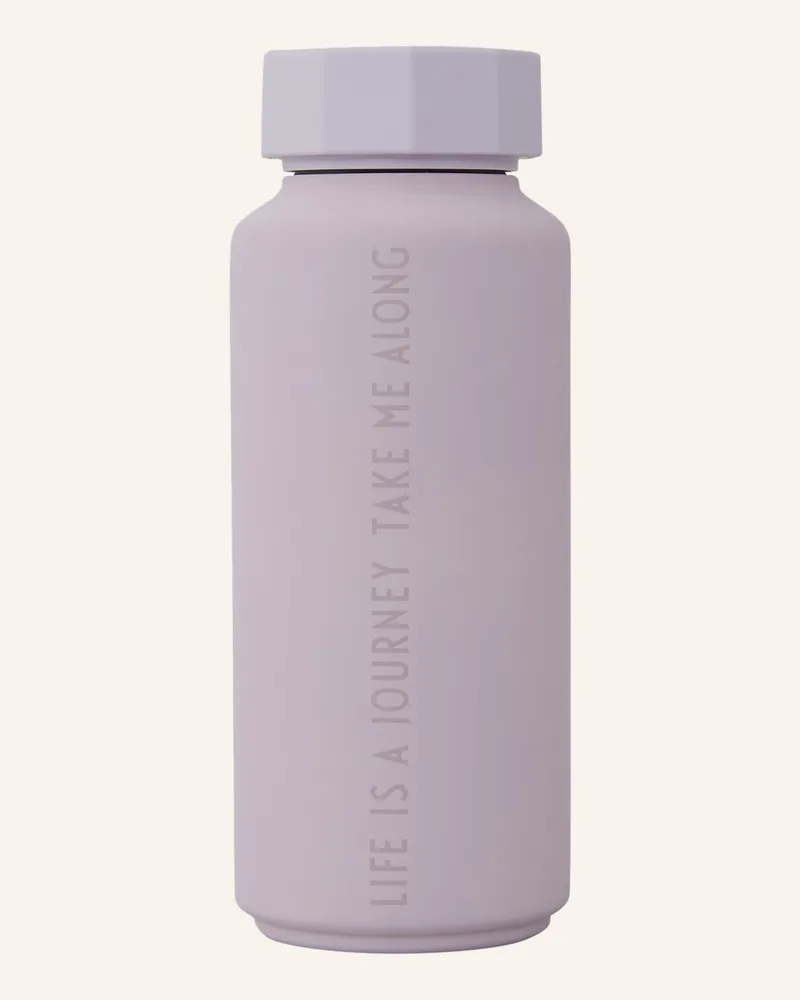 DESIGN LETTERS Isolierflasche GRNBLIFEIS Lila