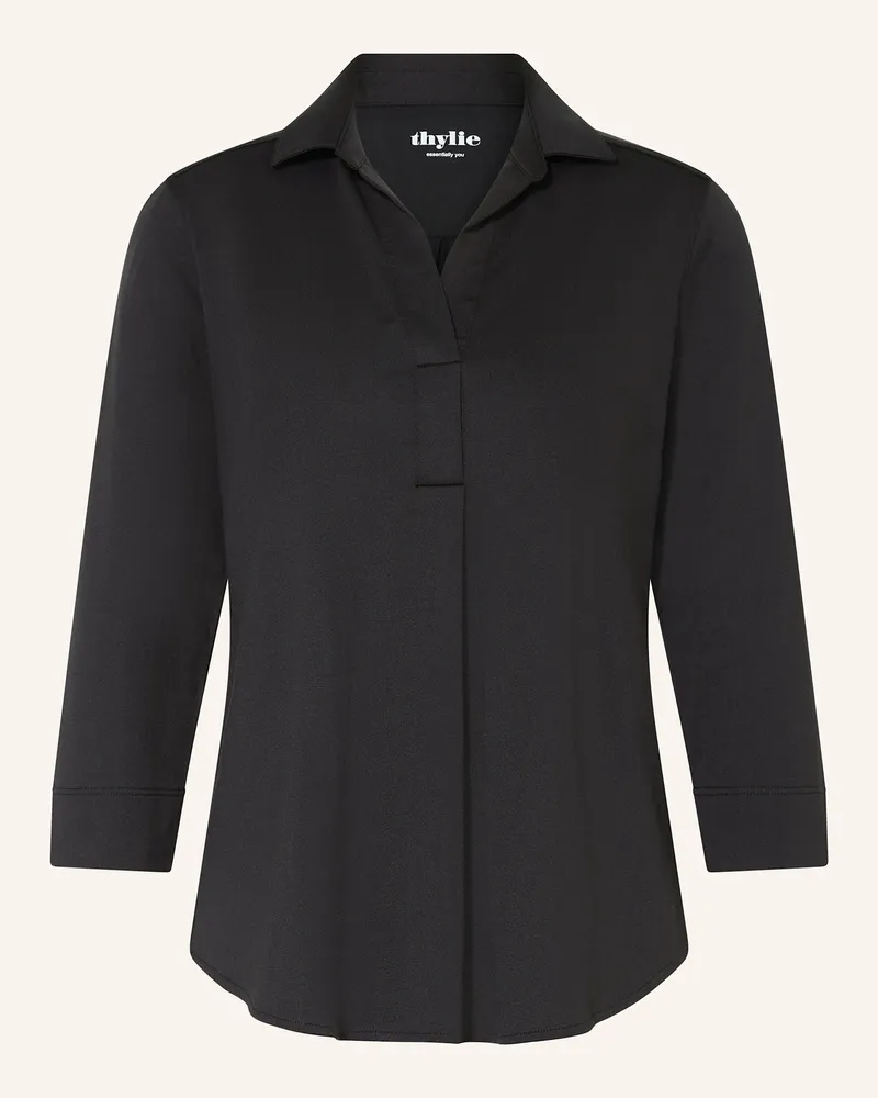 Thylie Blusenshirt Lola Mit 3/4-Arm schwarz Schwarz