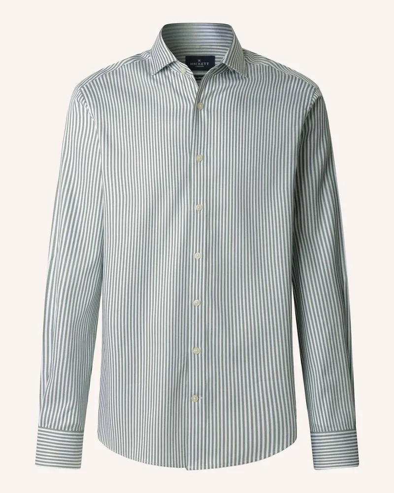 Hackett Freizeithemd Double Face Bengal Str gruen Grün