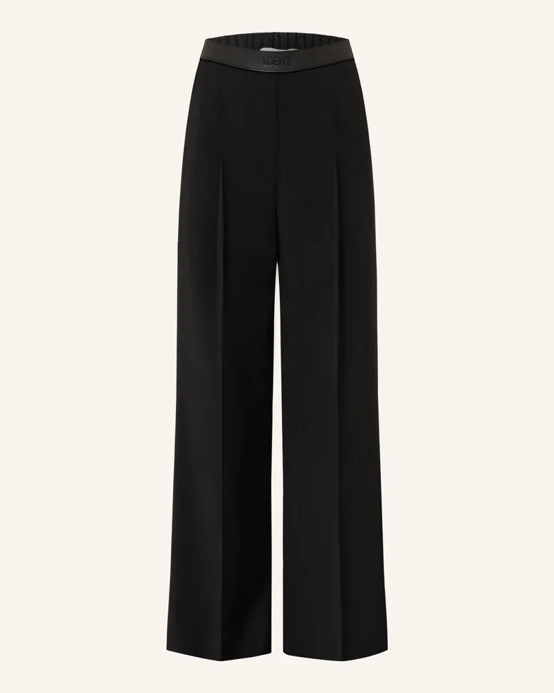 Loewe Marlenehose schwarz Schwarz