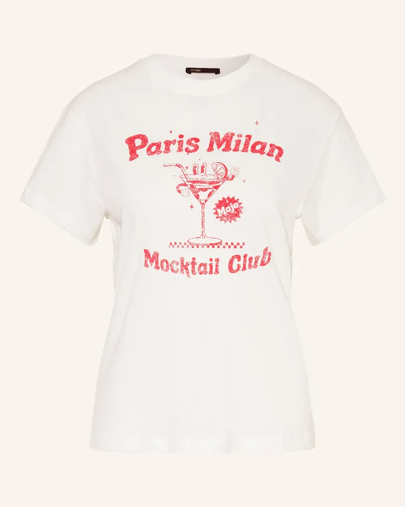 Maje T-Shirt Weiss