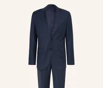 Anzug Newplum Extra Slim Fit blau