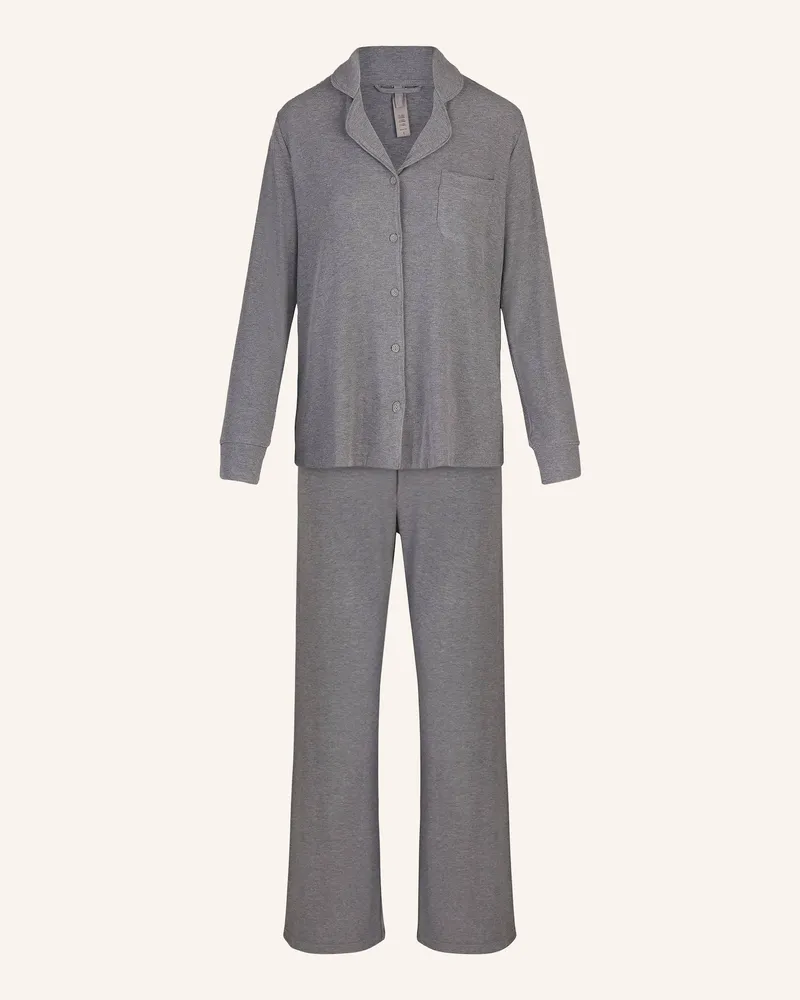 SKIMS Lounge-Set Soft Lounge grau Heather