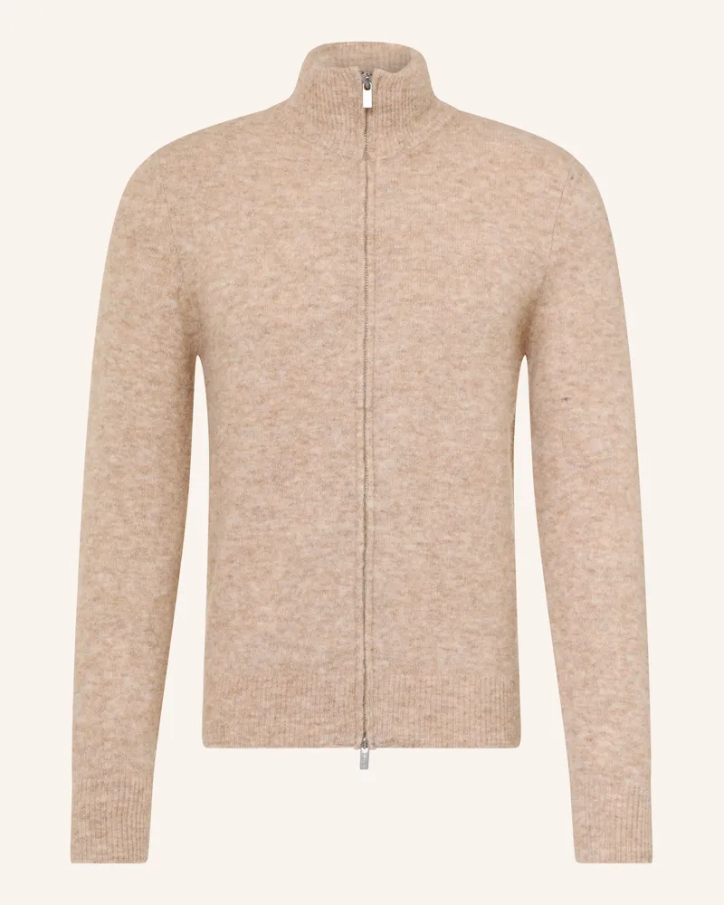 BARENA Strickjacke Mit Alpaka beige Ecru