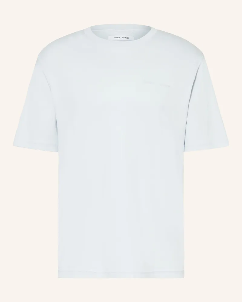 Samsøe & Samsøe T-Shirt Sajesper blau Hellblau