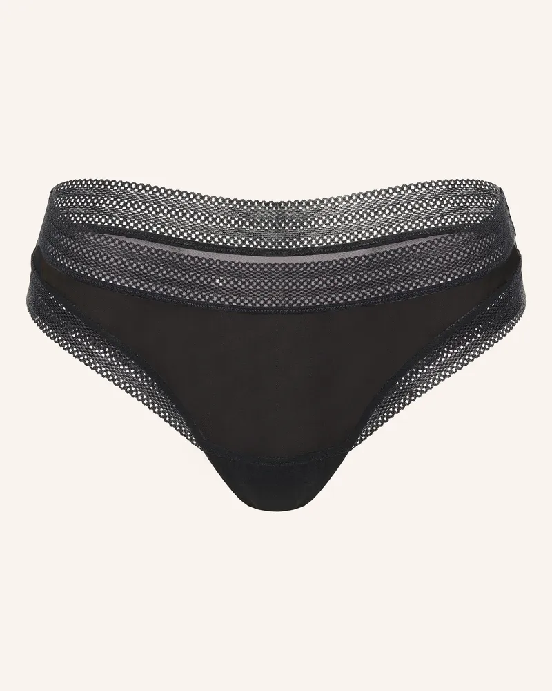 Hanro Panty Orea schwarz Schwarz