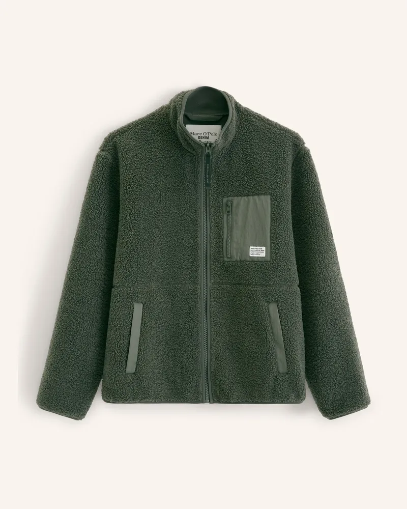 Marc O'Polo Teddyjacke gruen Grün