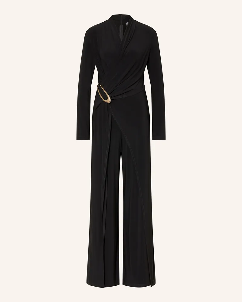 Joseph Ribkoff Jersey-Jumpsuit schwarz Schwarz