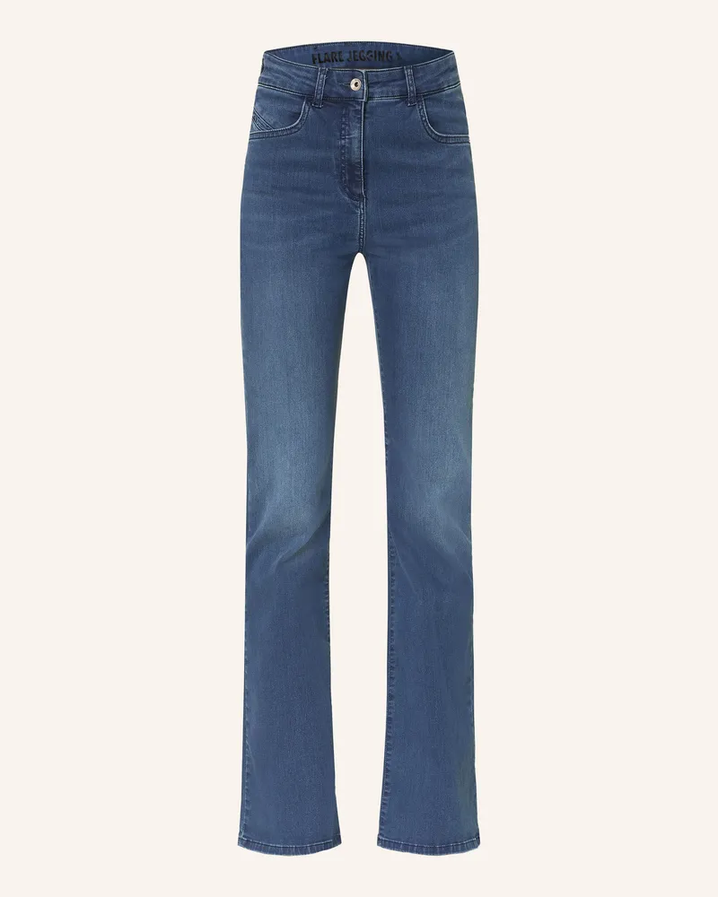 Patrizia Pepe Flared Jeans blau Cb10