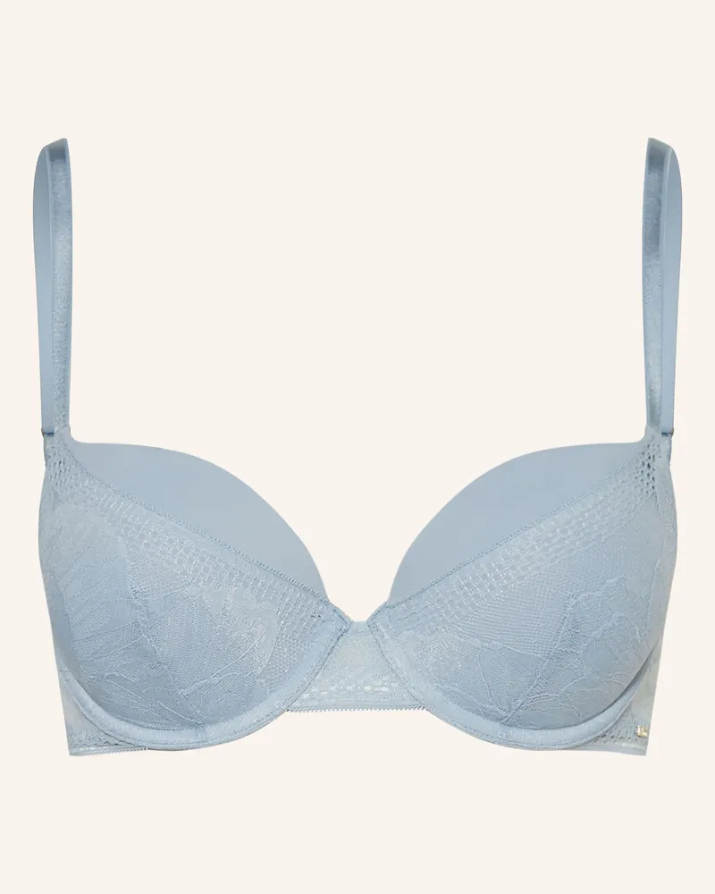 HUGO BOSS Push-up-BH PEONY LACE Hellblau
