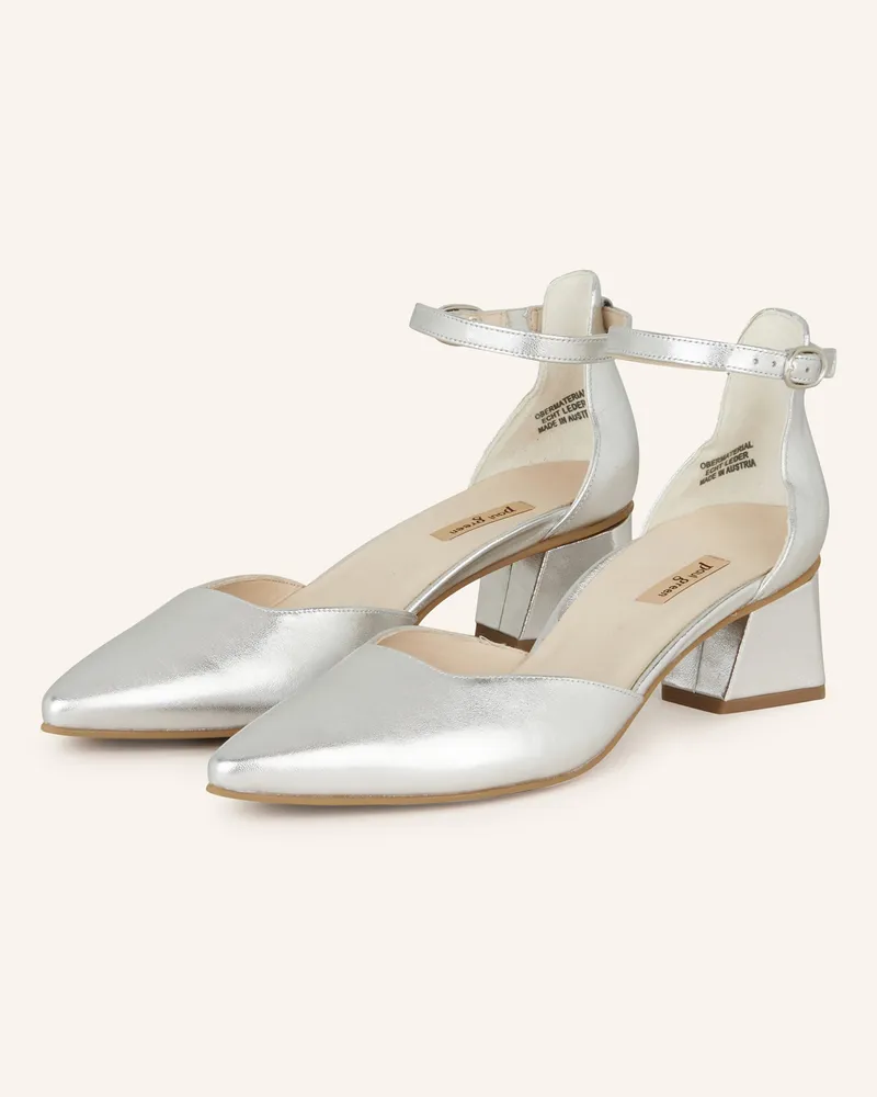 paul green Slingpumps Silber