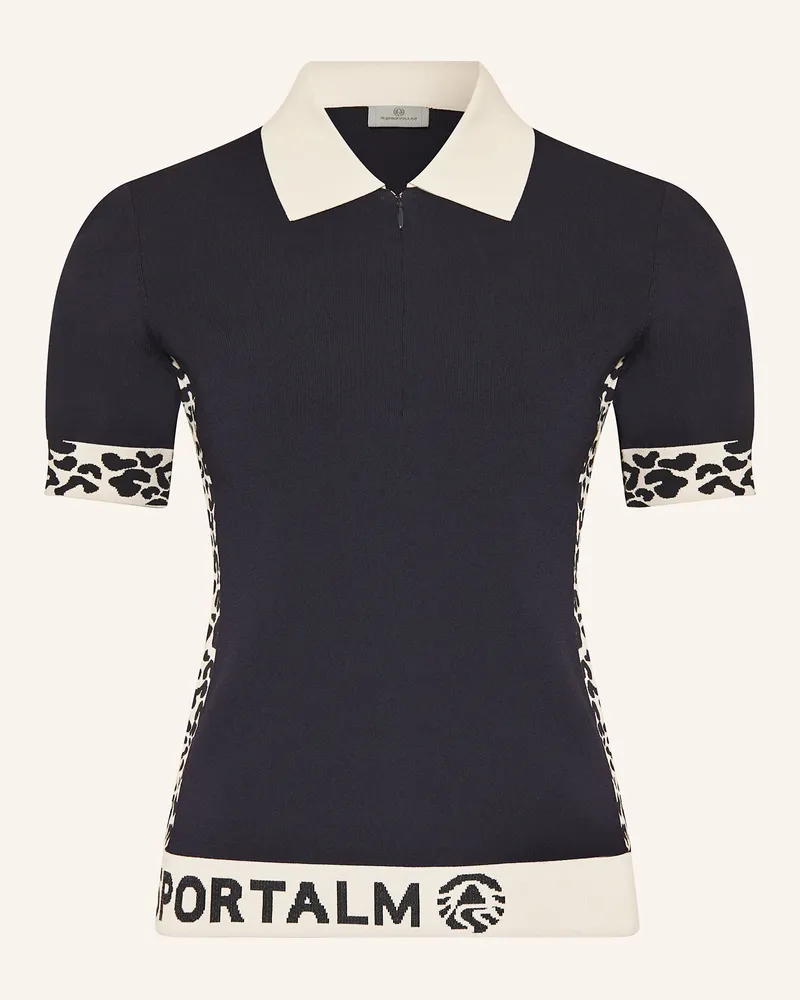 Sportalm Funktions-Poloshirt Dunkelblau
