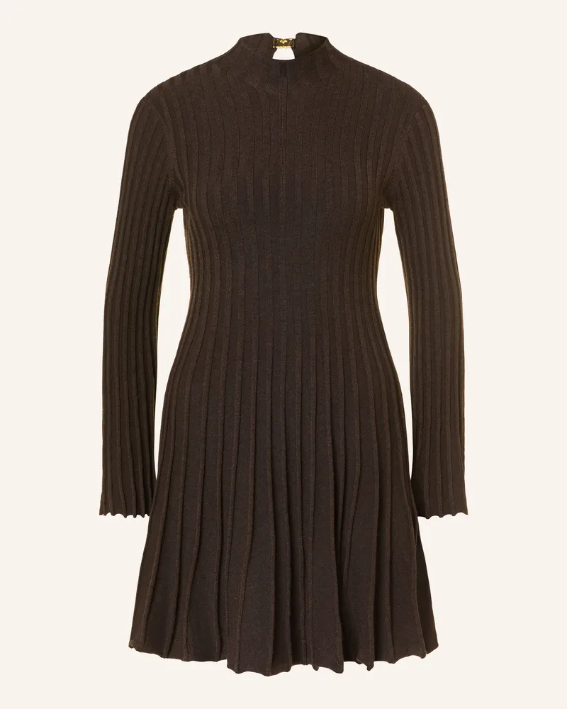 Maje Strickkleid Mit Cut-Outs braun Dunkelbraun