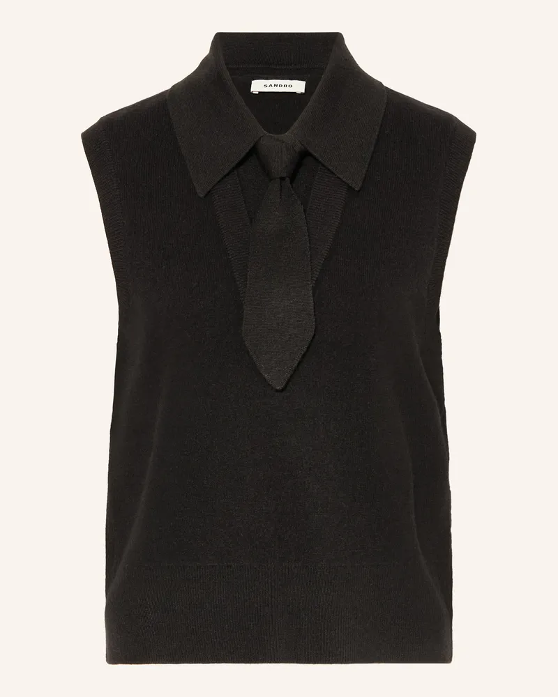 Sandro Stricktop Schwarz