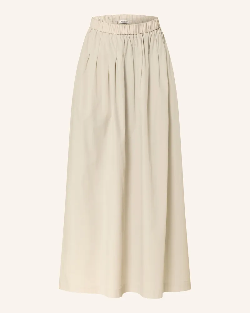 Marc O'Polo Faltenrock beige Beige