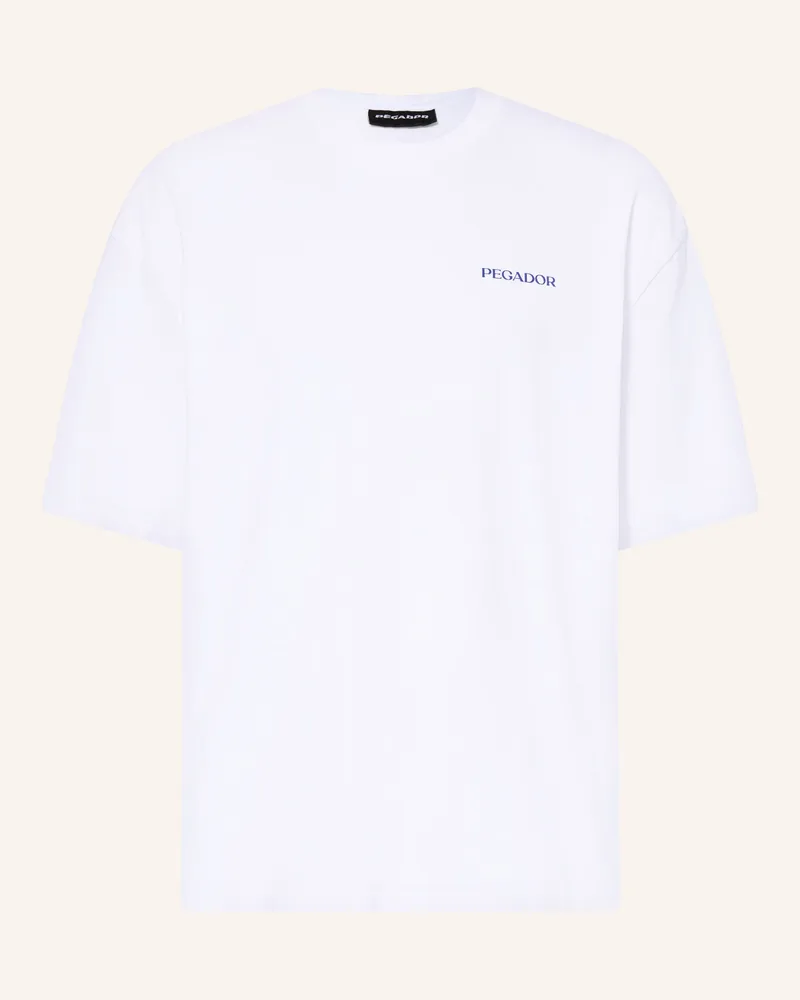 PEGADOR Oversized-Shirt Frombork weiss Weiss