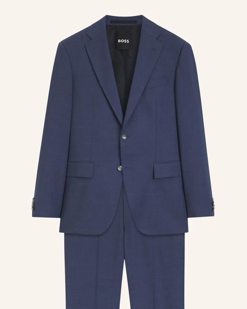 HUGO BOSS Business Anzug H-Jeckson-2pcs-263 Regular Fit blau Hellblau