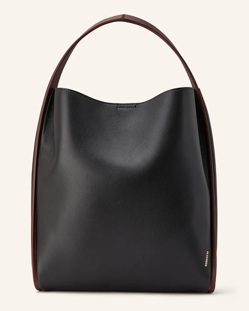 Jil Sander Shopper PIVOT TOTE Schwarz