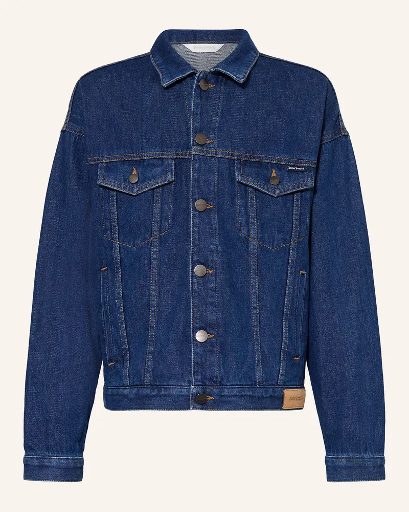Palm Angels Jeansjacke Blue