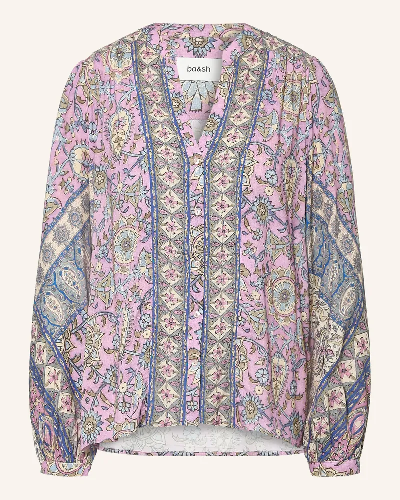 ba&sh Blusenshirt Simi blau Helllila