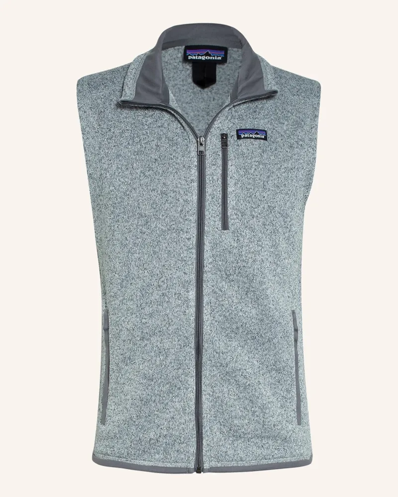 Patagonia Strick-Fleeceweste Better Sweater grau Grau