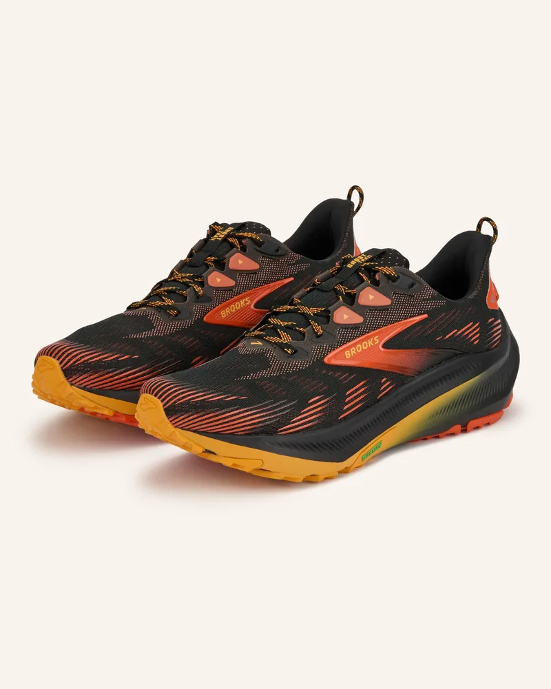 Brooks Trailrunningschuhe Ghost Trail schwarz Schwarz