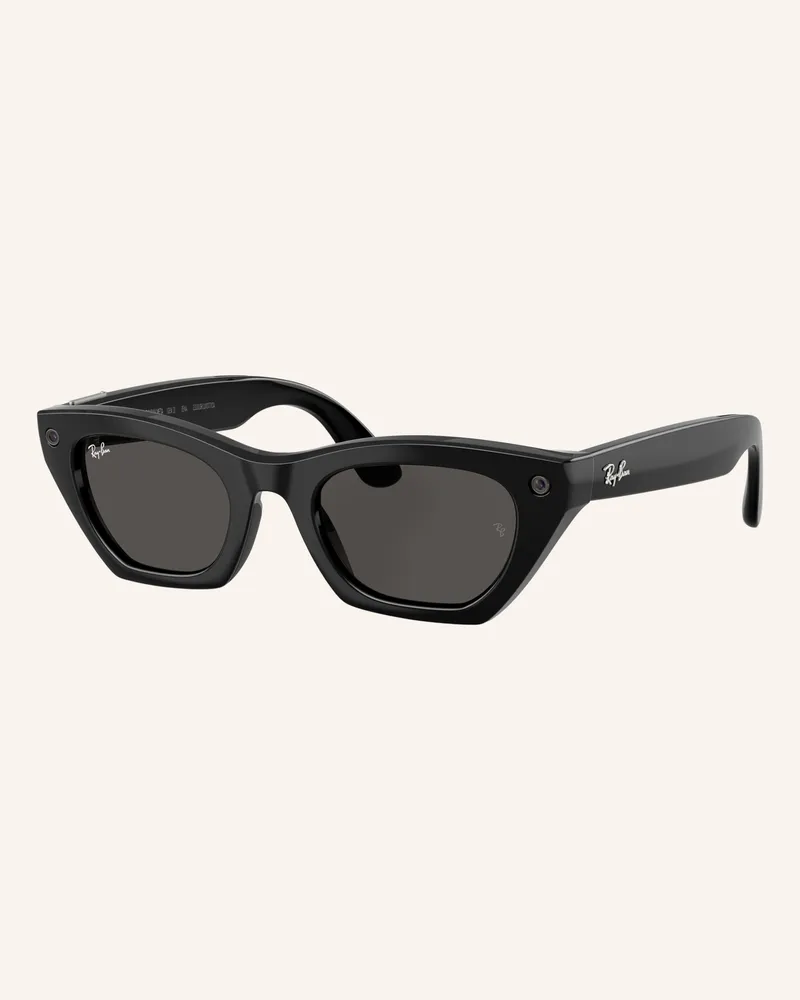 Ray Ban Smart Glasses rw4015 Meta Zena schwarz Schwarz