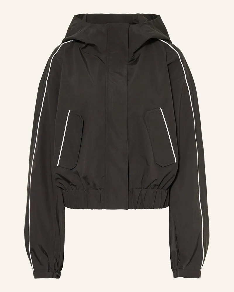 Mrs & HUGS Jacke schwarz Schwarz