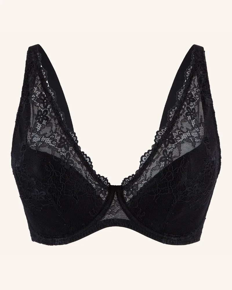 LingaDore plunge BH Triangel Schwarz