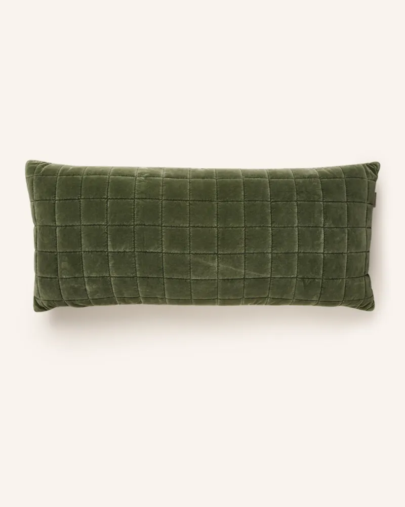 Essenza Dekokissen Julia Aus Samt gruen Dunkelgrün