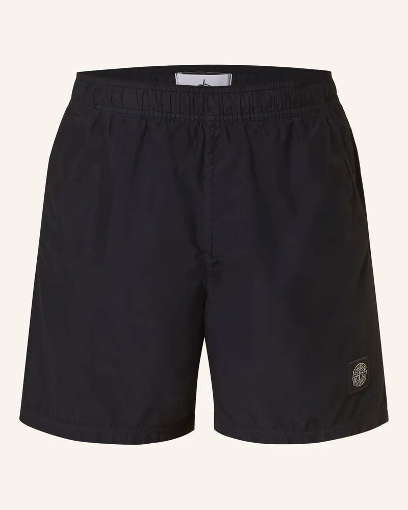 Stone Island Badeshorts Schwarz