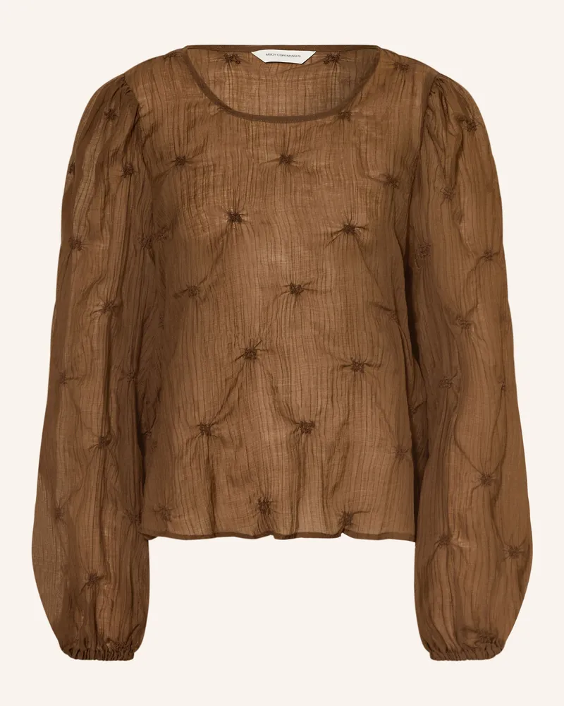 MOSS COPENHAGEN Blusenshirt Mschcarolina braun Braun