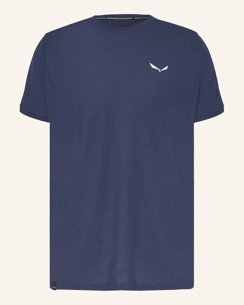Salewa T-Shirt PUEZ DRY'TON Dunkelblau