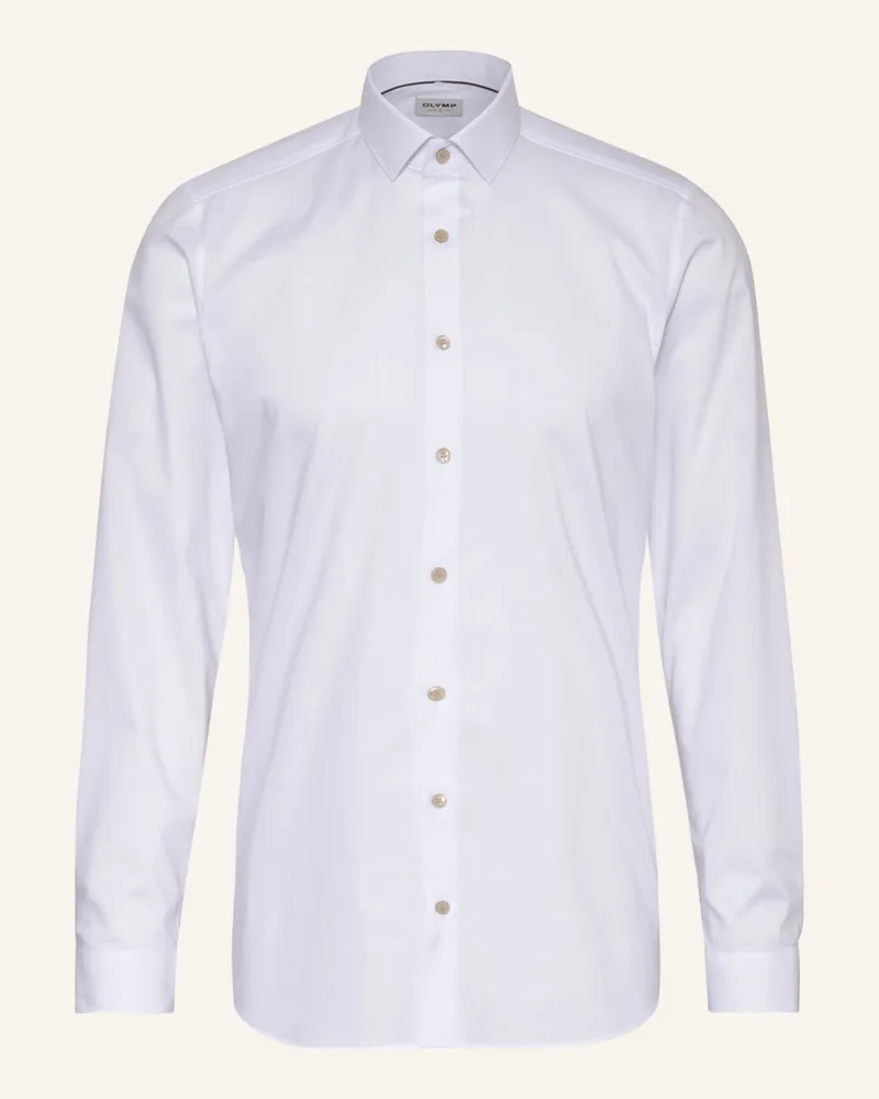 Olymp Hemd Level Five Body Fit weiss Weiss