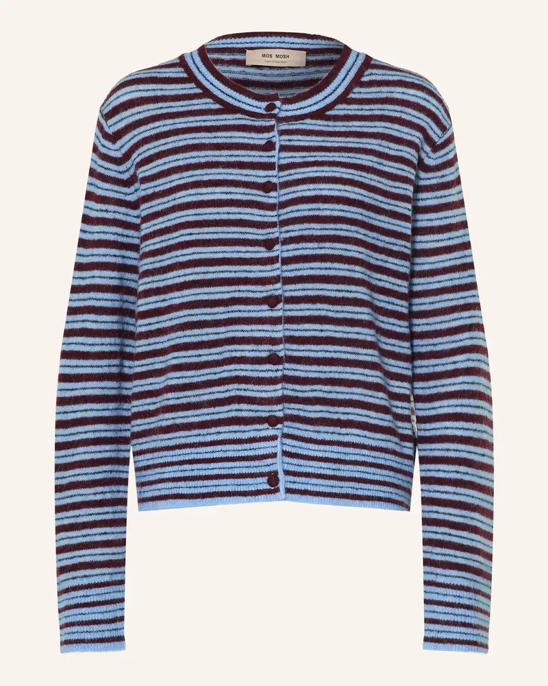 Mos Mosh Strickjacke Mmmilvi rot Hellblau