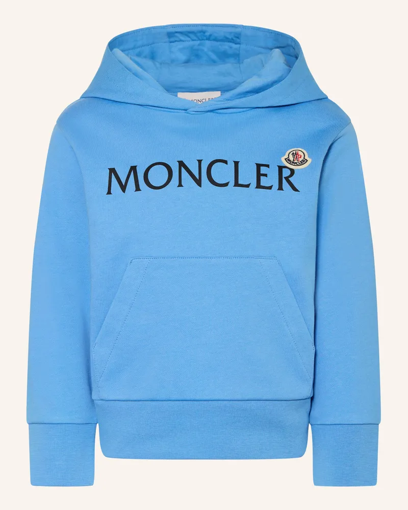 Moncler Hoodie blau Hellblau