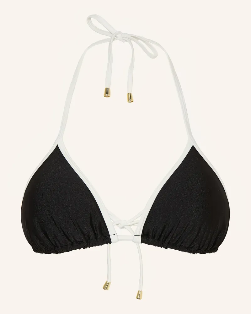 Mrs & HUGS Triangel-Bikini-Top Schwarz