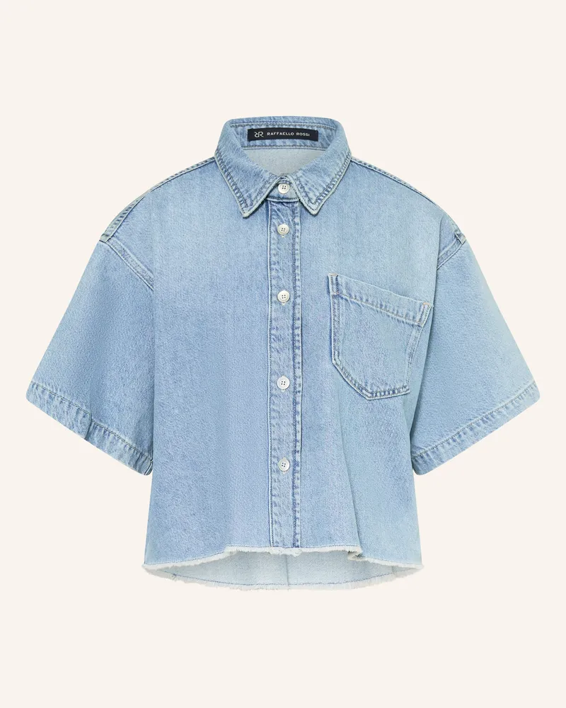 RAFFAELLO ROSSI  Jeansbluse ZURI Blau