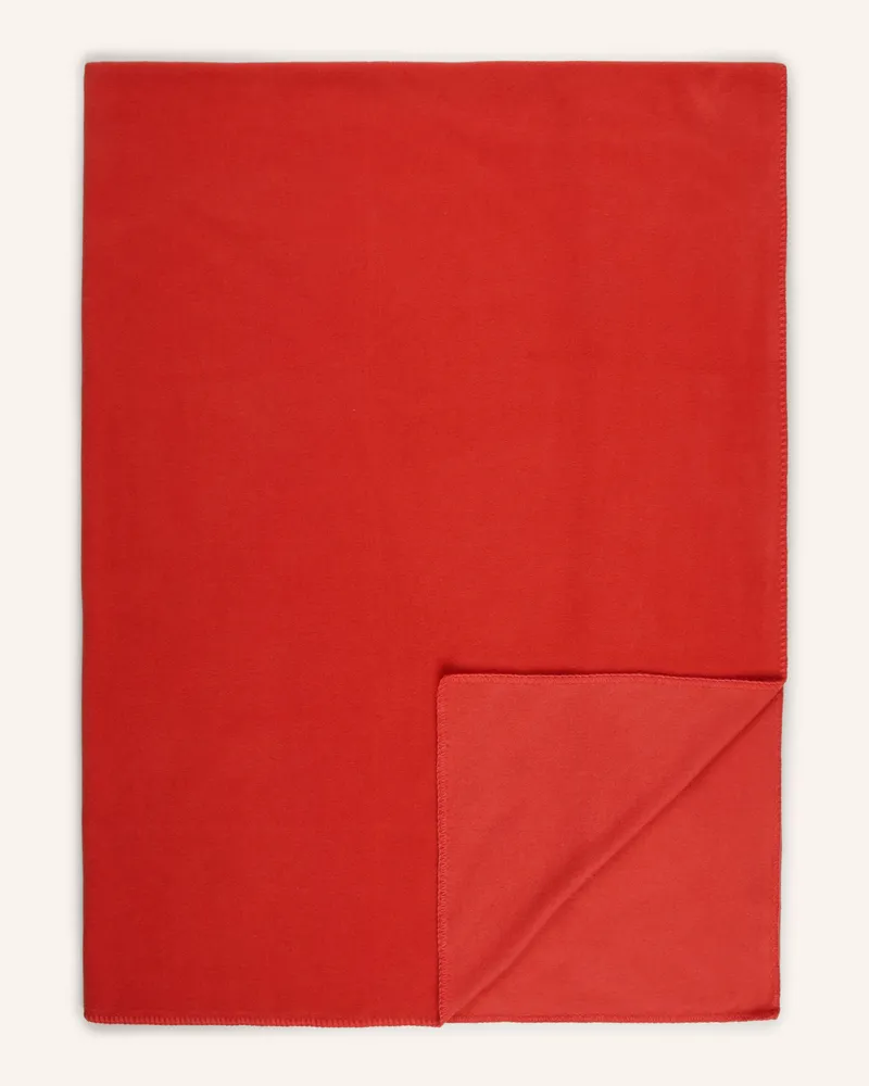 Zoeppritz Plaid Soft-Fleece rot Rot