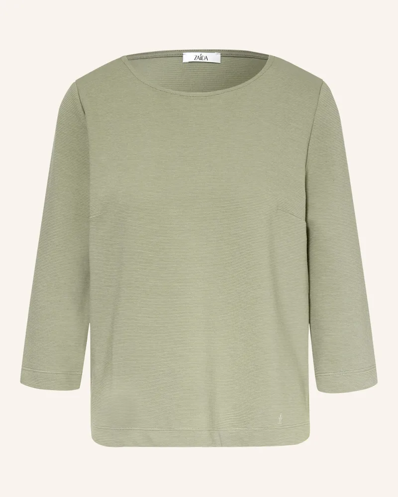 ZAíDA Shirt Mit 3/4-Arm gruen Oliv