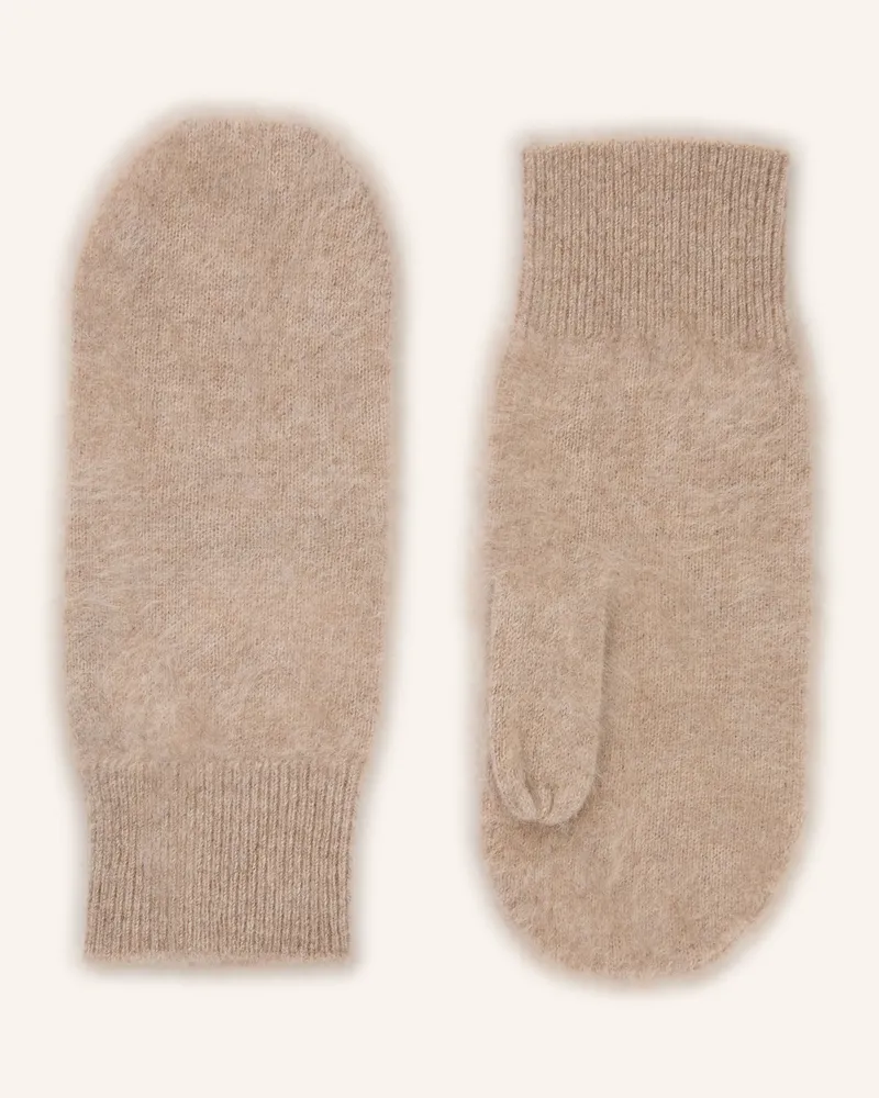 Reiss Cashmere-Fäustlinge Willow beige Beige