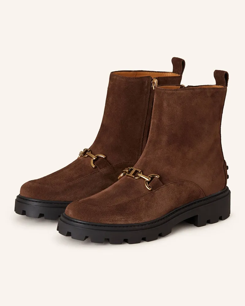 TOD'S Boots Braun