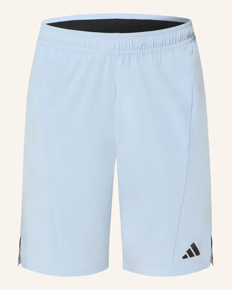 adidas Trainingsshorts d4t Workout blau Hellblau