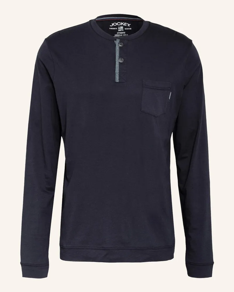 Jockey Schlafshirt NIGHT AND DAY Blau