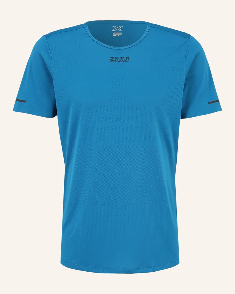 2XU Laufshirt Light Speed Tech Tee blau Petrol
