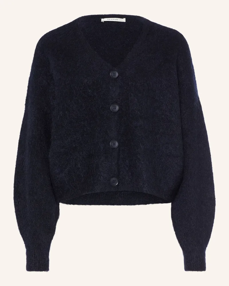 Gestuz Strickjacke Gzdebbie Mit Mohair blau Dunkelblau